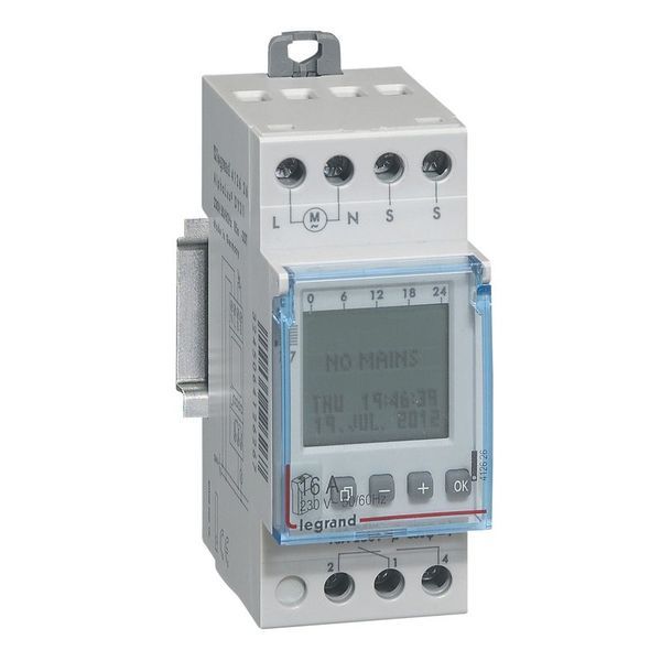 Inter Crépusculaire Programmable Sortie 16A 250V 2 Modul legrand 412626