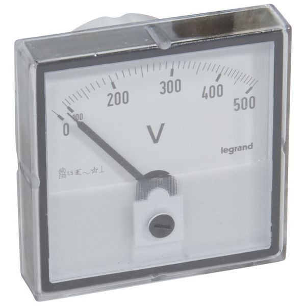 Voltmetre 500V Fut Rond legrand 014660