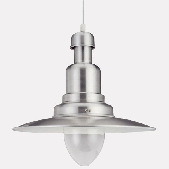 SUSPENSION 60W E27 ALUM.VERRE