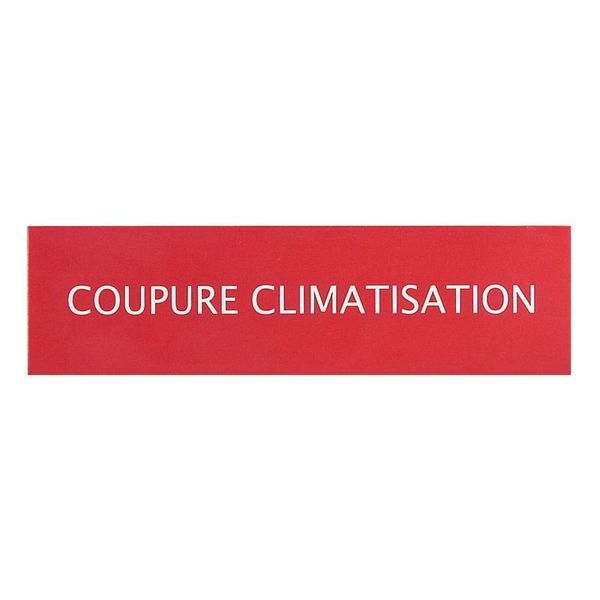 Lot De 3 Etiquettes Coupure Climatisation Pour Coffret 125 legrand 038021
