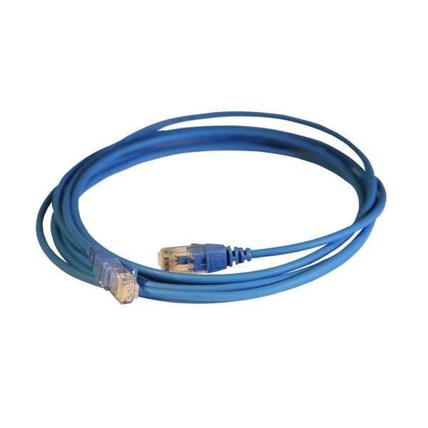Cordon Rj45/Rj45 Haute Densites Standards Cat6 U/Utp Lsoh Bl legrand 051548