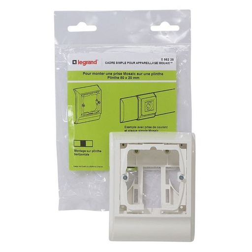 [LEG098228] Cadre Mosaic 1P Pour Plinthe legrand 098228