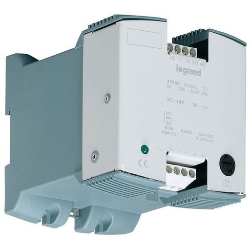 [LEG047053] Alimentation Redressee Non Filtree 24V 120W 5A legrand 047053