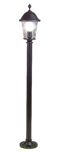 [ARI1897] Corso - borne ext. ip44 ik02, noir, e27 70w max., lampe non incl., hau - 1897