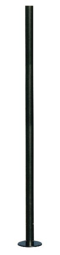 [ARI2063] Mateo - mât / poteau ø60mm noir - 2,00m - 2063