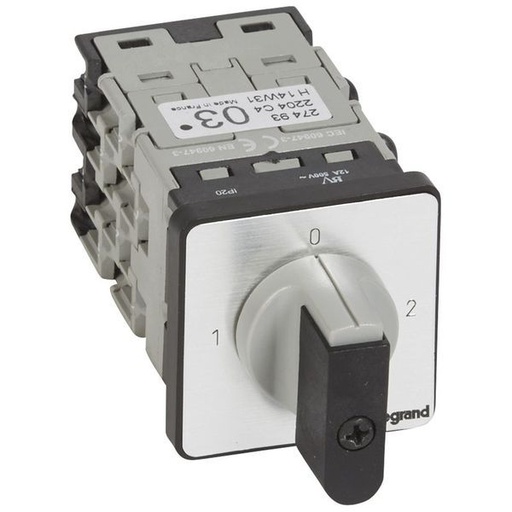 [LEG027493] Pr12 2 Dir Avec 0 4P Fixation Vis legrand 027493