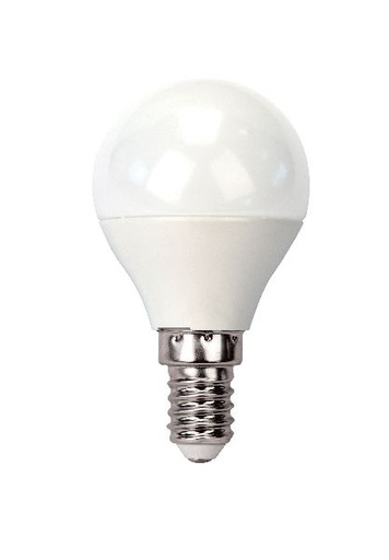 [ARI2938] Lampe sphérique e14 led 6w 2700k 470lm, cl.énerg.a+, 15000h - 2938