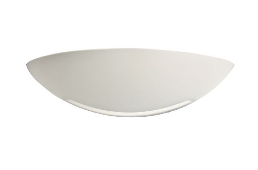 [ARI3003] Domino - applique mur plâtre e27 77w max.,demi-lune, lampe non incl. - 3003