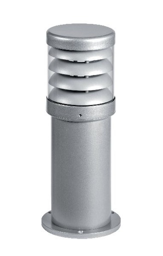 [ARI3123] Polo - borne ext. ip65 ik07, gris, e27 70w max., lampe non incl., haut - 3123