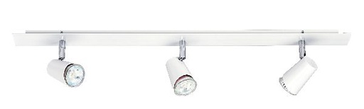 [ARI4150] Judy b3-plaf./appl. 3 spots gu10, blanc, a/lpes led 5,5w 3000k 410lm d - 4150