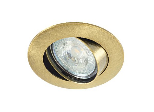 [ARI4565] Lunar 230 cx-encastré gu10, rond, basc., bronze, connex. s/outil, lamp - 4565