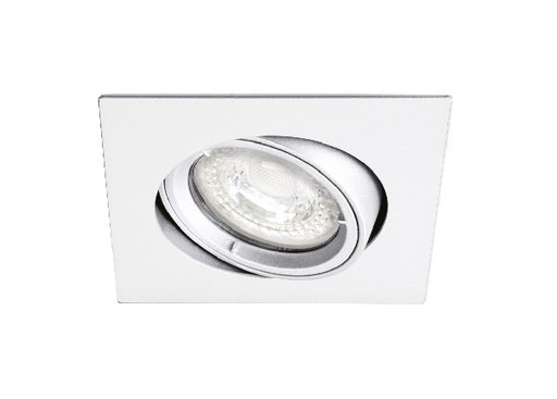 [ARI4852] Speed 70 c 12 - encastré gu5,3, carré, basculant, blanc, lampe non inc - 4852