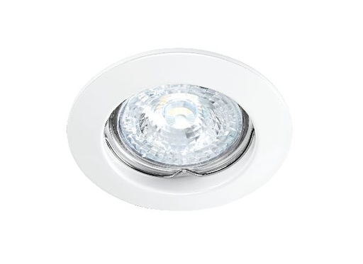 [ARI4854] Fixo - 12 - encastré gu5,3, rond, fixe, blanc, lampe non incl. - 4854