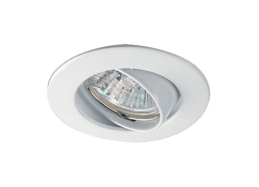[ARI4870] Lunar 35-12 - encastré g4, rond, basculant, blanc, lampe non incl. - 4870