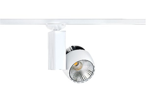 [ARI50179] Ikar 023 - proj. rail 3 all.023, blanc, angle 36°, led intég. 40w 4000 - 50179