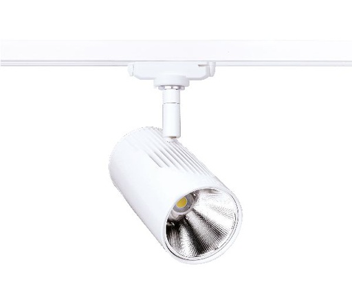 [ARI50182] Lumi 029 - proj. rail 1 all.029, blanc, angle 32°, led intég. 17w 3000 - 50182