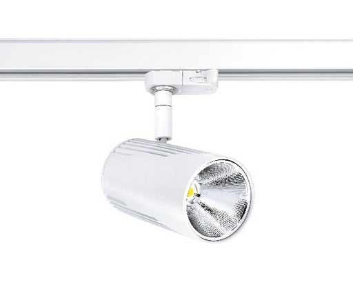 [ARI50196] Lumi 023 - proj. rail 3 all.023, blanc, angle 32°, led intég. 17w 4000 - 50196