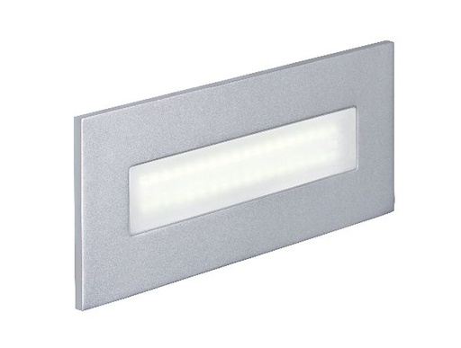 [ARI50268] Baliz 3 - encastré mur rectang., fixe, gris, led intég. 2,76w 4200k 22 - 50268