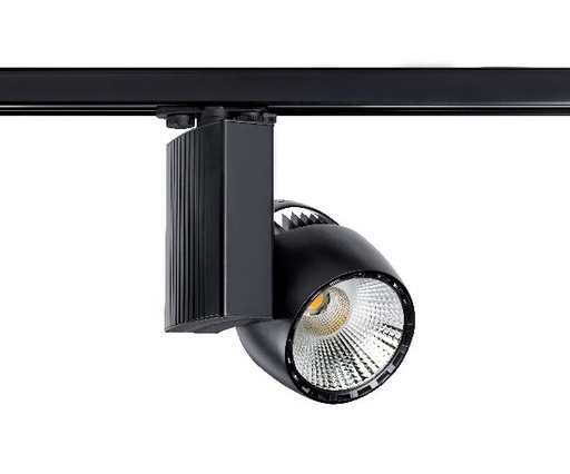 [ARI50329] Ikar 023 - proj. rail 3 all.023, noir, angle 36°, led intég. 40w 4000k - 50329