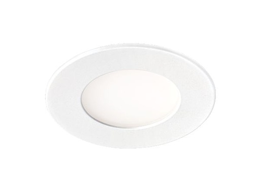 [ARI50459] Flat led - encastré plat, rond, fixe, blanc, 110°, led intég. 5w 3000k - 50459