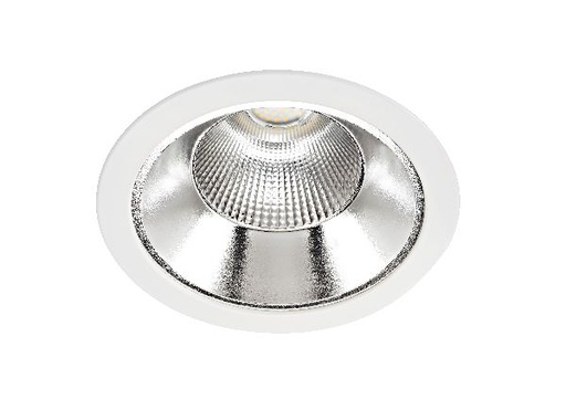 [ARI50602] Riva - downlight ip20, ø232mm, fixe, blanc, led intég. 28w 55° 3000k 2 - 50602