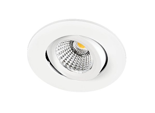 [ARI50632] Dl-iso - encastré ip20, recouvrable, blanc, led intég. 8w 65° 4000k 84 - 50632