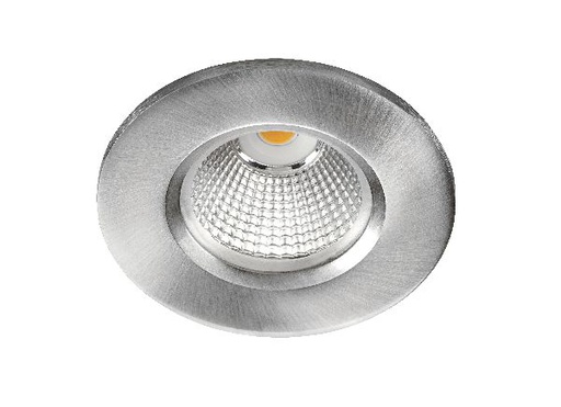 [ARI50654] Dl-iso - encastré ip20/65, recouvrable, nickel, led intég. 8w 50° 3000 - 50654