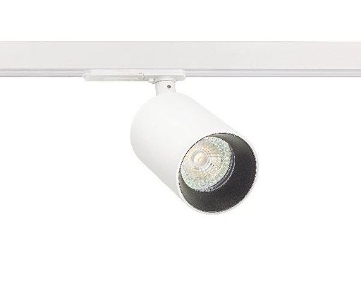 [ARI50675] Nolan - spot rail 1 all.029, blanc, a/lpe led 5,5w 4000k 410lm dimmabl - 50675