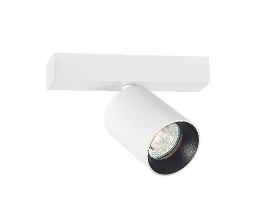 [ARI50677] Nolan b1 - spot s/patère, blanc, a/lpe led 5,5w 4000k 410lm dimmable i - 50677