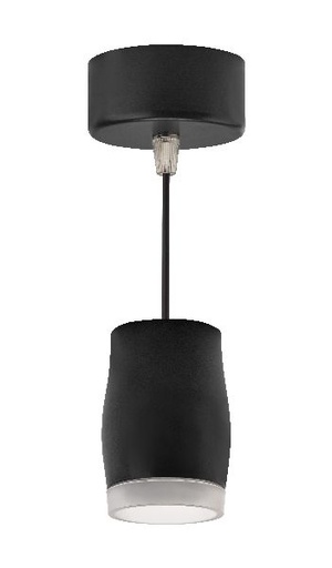 [ARI50711] Julia - suspension, alu noir, led intég. 4,8w 3000k 400lm - 50711