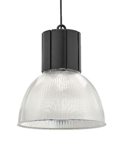 [ARI50765] Lexa - suspension ø316mm, noir / transparent, led intég. 40w 80° 3000k - 50765