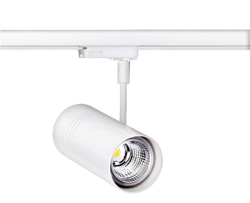 [ARI50971] Evoli - spot rail 3 all.023, blanc, angle 36°, led intég. 10,5w 4000k 850lm - 50970