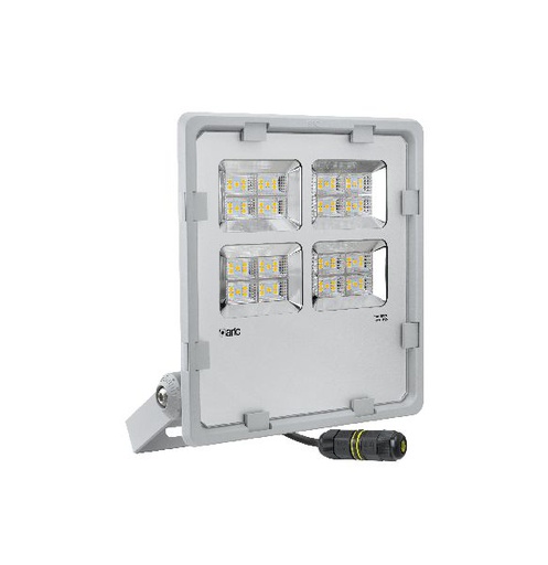 [ARI50975] Twister 3 - proj. ext. ip65 ik08, gris, 90°, led intégré 150w 4000k 19500lm - 50974