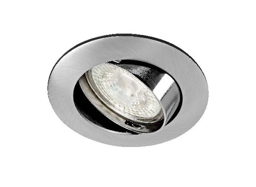 [ARI51119] Lunar led - encastré gu10, nickel, a/lpe led 6w 3000k 500lm incl - 51119