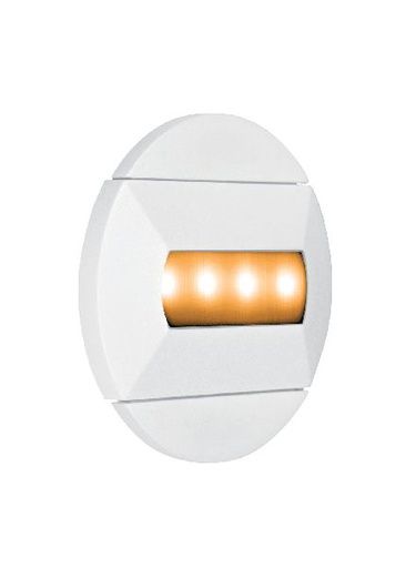 [ARI5263] Baliz - encastré mur rond, fixe, gris, led intég. 0,46w 2400k 26lm - 5263