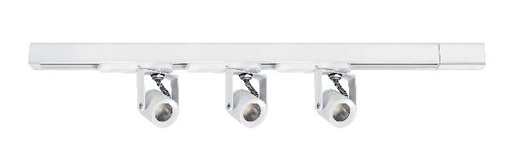 [ARI5387] Kit micro lem 029 - rail 1 all. 029 avec 3 spots blancs led 2,5w 40° 4 - 5387