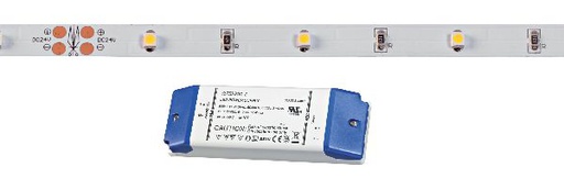 [ARI55233] Flexo-ruban n/protg. ip20 24v 2,6w/m 30 led/m 3000k 150 lm/m, lg 5m, a - 55233