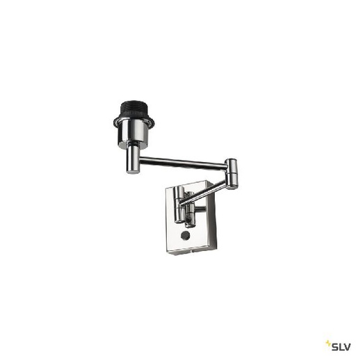 [DC1001449] FENDA, applique intérieure, base, chrome, E27, 40W max, sans abat-jour 1001449