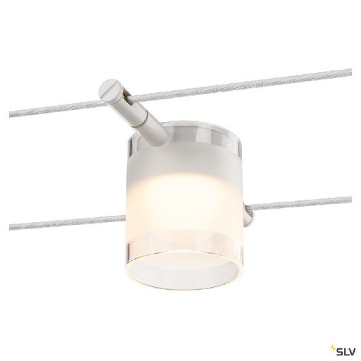 [DC1002689] COMET LED, spot pour câble tendu T.B.T. intérieur, blanc, LED, 6,3W, 2700K 1002689