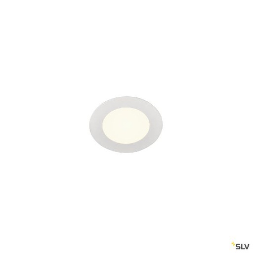 [DC1004694] SENSER 12, encastré de plafond intérieur, rond, blanc, LED, 6W, 4000K 1004694