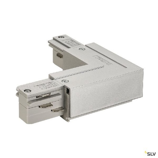 [DC145674] EUTRAC connecteur 90°, terre extérieure, gris 145674