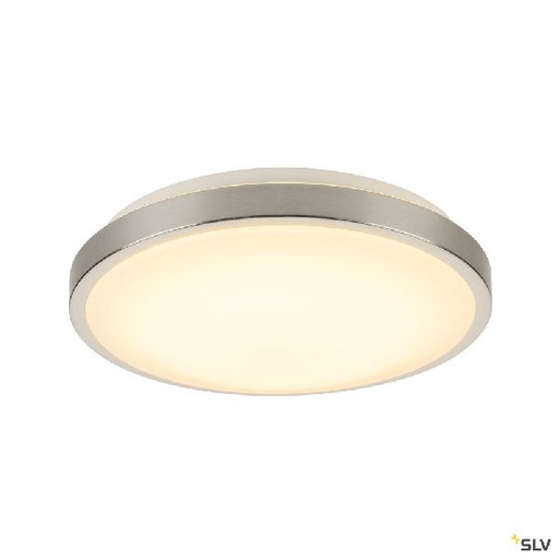 [DC155156] MARONA, plafonnier, LED, rond, 3000k, alu brossé 155156