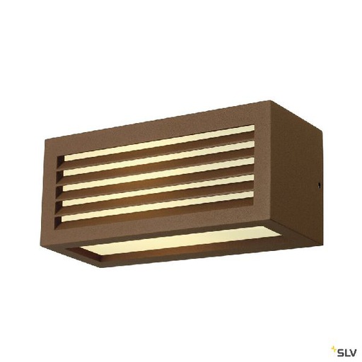 [DC232497] BOX-L, applique extérieure, rouille, E27, 18W max, IP54 232497