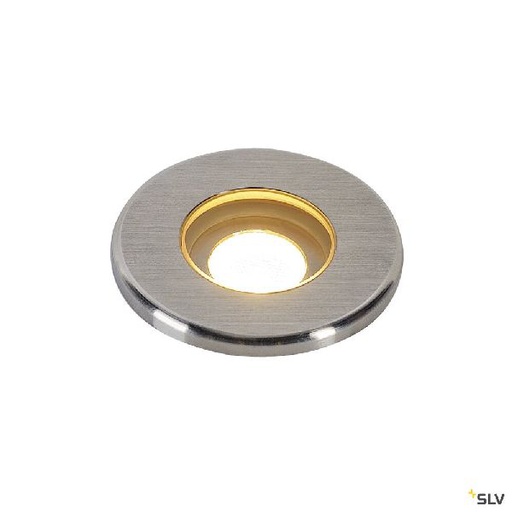 [DC233540] DASAR 370, encastré de sol, LED, rond, Inox 316, 3000K 12-24V IP67 233540