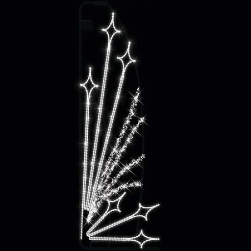 [FES-43224LED-2-0FP0] RUBAN - TraverséeL5mx m230V Blanc/blanc full pétillant - Festilight 43224LED-2-0FP0