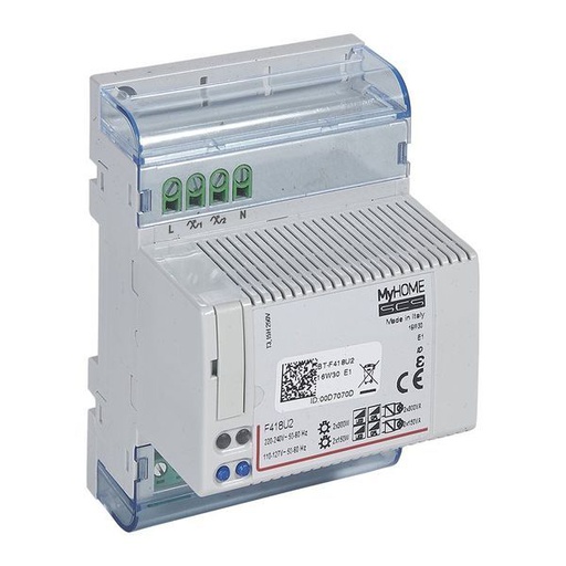 [BTF418U2] Actionneur Variateur Modulaire Universel Myhome Bus - 4 Modu - Bticino F418U2