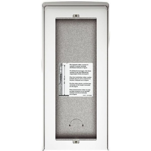 [BT350632] Guerite Saillie 3Mod.Allwhite - Bticino 350632