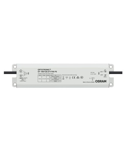 [OSR259027] Ot 180/120-277/700 p5 vs20 driver pour luminaires et modules - 259027