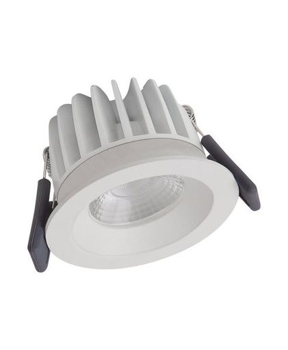 [OSR127104] Ldv spot LED fixe 8w/4000k 670lm blanc dim IP44 - 127104