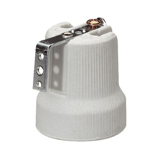 [DO22022] Douille E27 Porcelaine Avec Etrier